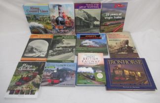 Collection of British and International Railway related books in hardback and paperback (12)