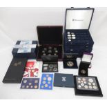 Large assorted collection of GB and International Proof coins and coins from Westminster, Royal