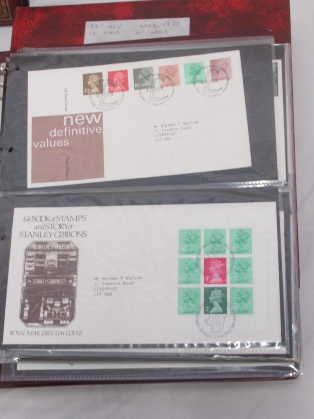Assorted collection of FDC's and Royal Mail Mint Stamps in 9 folders - Image 2 of 7