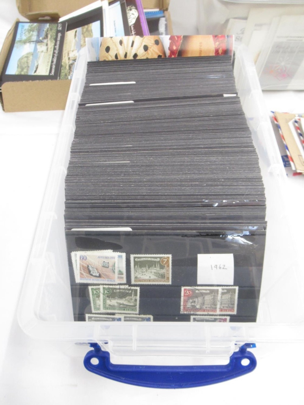 Assorted collection of German Stamp sets, Air World and International Covers, & mixed stamp booklets - Image 5 of 12