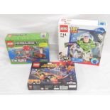 Lego 76058 Marvel Super Heroes Spiderman: Ghost Rider Team Up, 7592 Buzz Lightyear (dent to front of