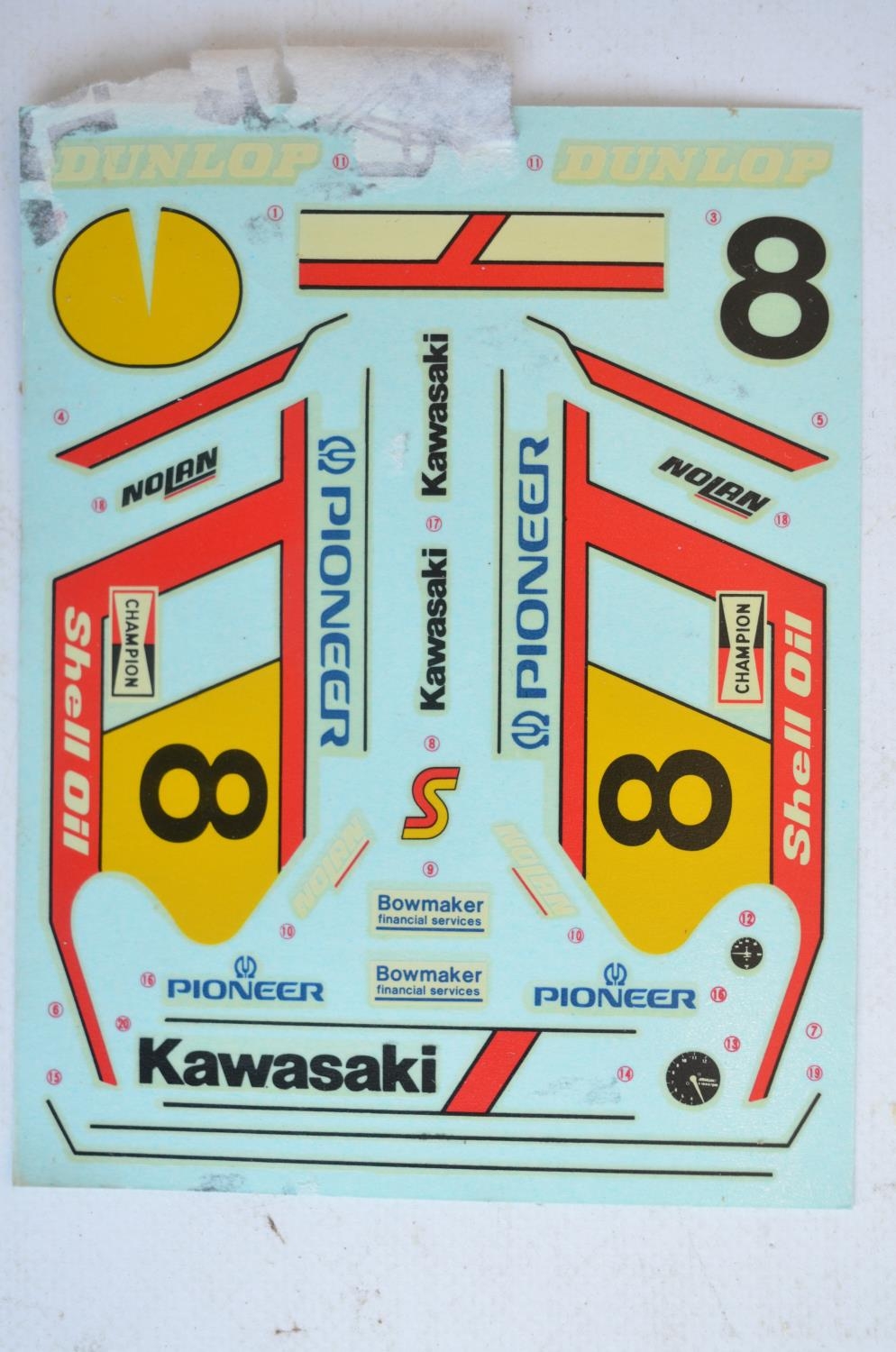 Four unbuilt 1/12 scale plastic model motorcycle kits from Tamiya to include 14012 Kawasaki - Image 9 of 11