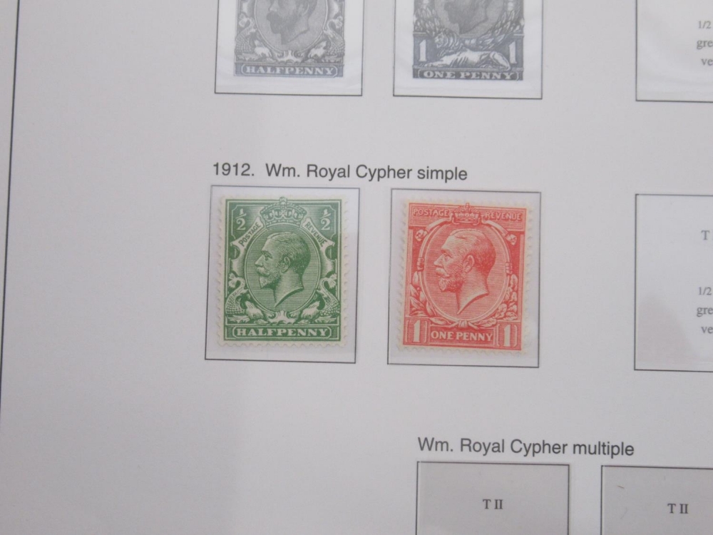 A collection of 6 folders containing assorted GB stamps from the c19th & c20th covering Queen - Image 11 of 21