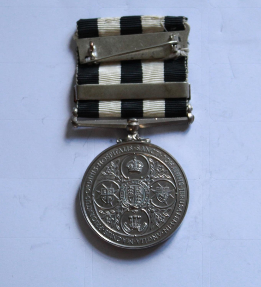 Order of St Johns Service Medal. Unnamed. - Image 2 of 2