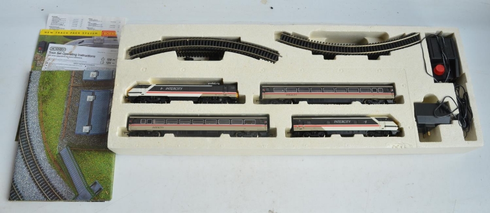 Two boxed Hornby OO gauge train sets to include InterCity 225 train set R824 with Class 91 power and - Image 2 of 11