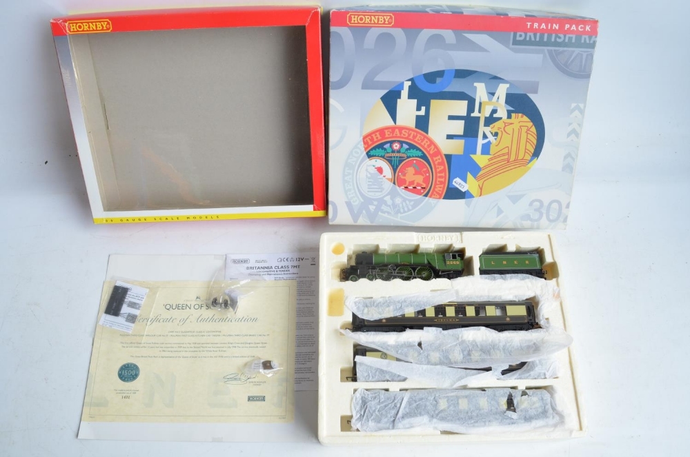 Two limited edition Hornby OO gauge boxed train pack sets to include R2660M 'The Norfolkman' BR 4- - Image 7 of 12