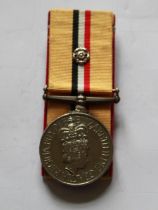 Iraq Medal. To 25222379 Kingsman A.J. Pye. Lancashire Regiment.