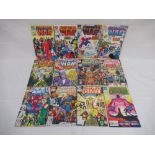 Assorted collection of Marvel comics relating to Infinity Gauntlet, Thanos, Vision, Scarlet Witch,