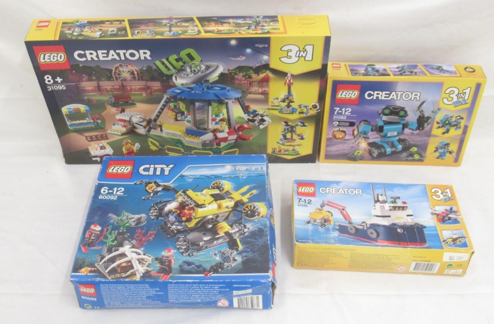 Lego - 31062 Creator 3 in 1, box has been opened but contents are still present, 31095 Creator 3