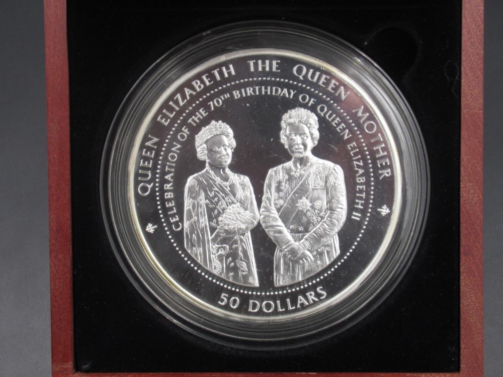 Royal Mint 1996 Fiji Silver Proof $50 Coin, Limited Edition no.254/999 (1kg) - Image 4 of 5