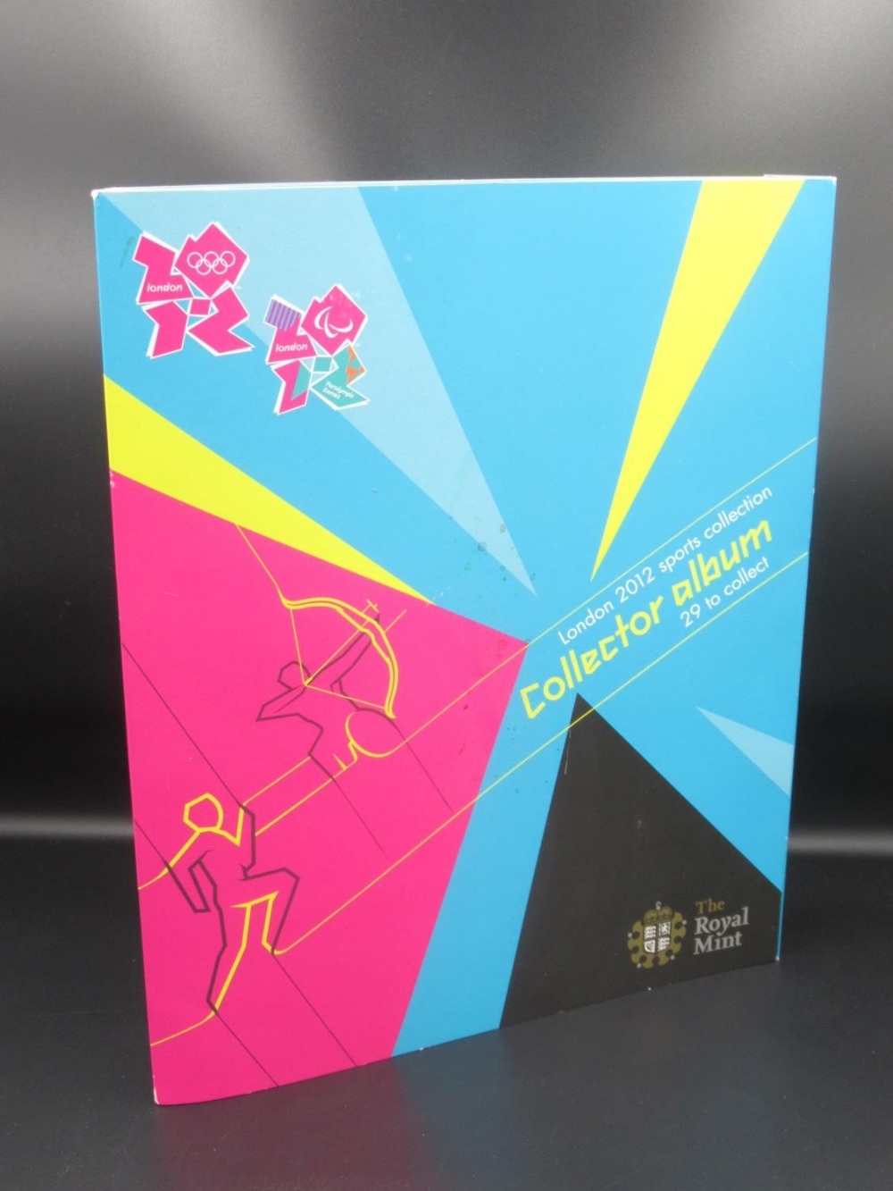 Royal Mint - London 2012 Sports Collection Collector Album, containing twenty-nine carded