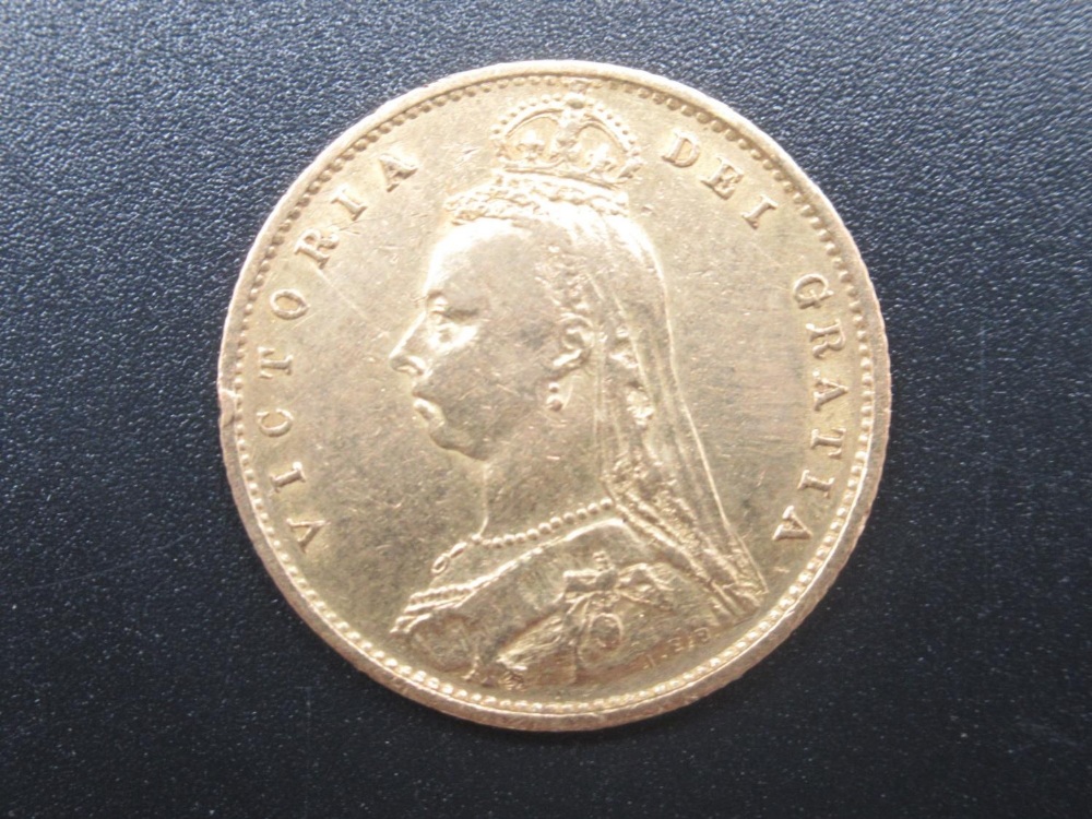 Queen Victoria 1887 Half-Sovereign - Image 2 of 2