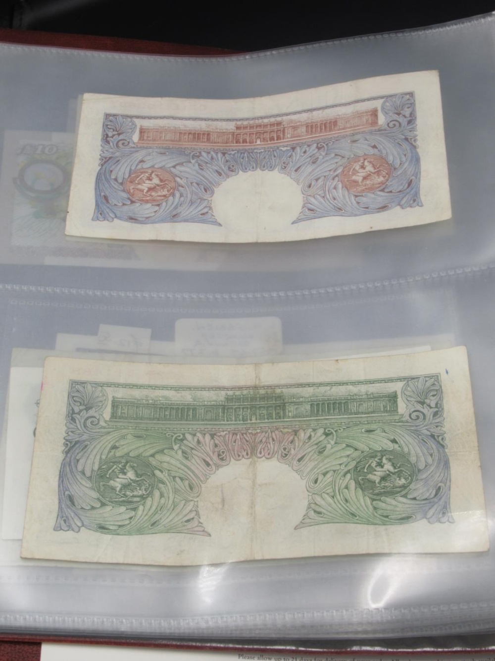 WITHDRAWN - Collection of assorted British bank notes to inc. Stockton Cleveland Bank £5 28th Oct. - Image 18 of 25
