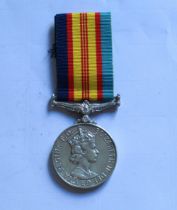 Vietnam War Medal. To 6709706 Gunner C.J. Quinn. 4th Field Regiment, Royal Australian Artillery.