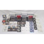 The Royal Mint - large collection of mixed Royal Mint coins to inc. 2 2015 UK £100 Buckingham Palace