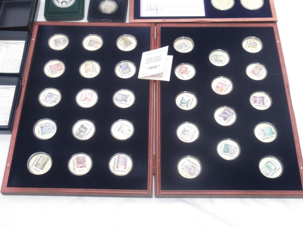 Large assorted collection of silver proof coins and other coins to inc. Westminster silver proof - Image 12 of 12