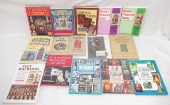 Assorted collection of One Armed Bandit and Slot Machine reference/guide books relating to Mills,