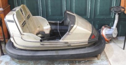 Soli of Italy 'I.E.Park' bumper dodgem car, with original wheel and motor