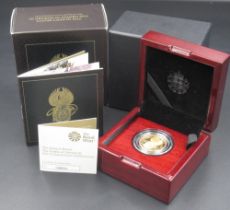 The Royal Mint - The Queen's Beasts: The Griffin of Edward III 2021 UK Quarter-Ounce Gold Proof £