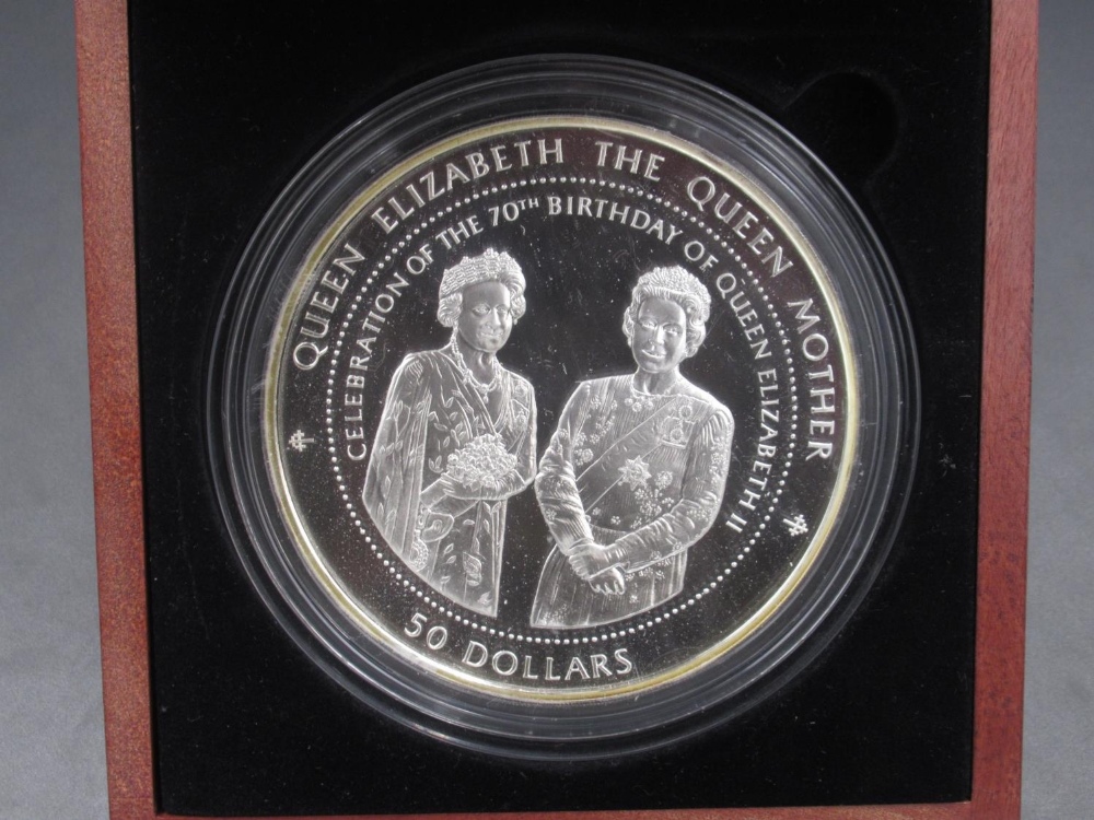 Royal Mint 1996 Fiji Silver Proof $50 Coin, Limited Edition no.774/999 (1kg) - Image 3 of 5