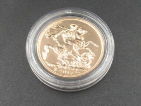 Elizabeth II 2017 sovereign, encapsulated