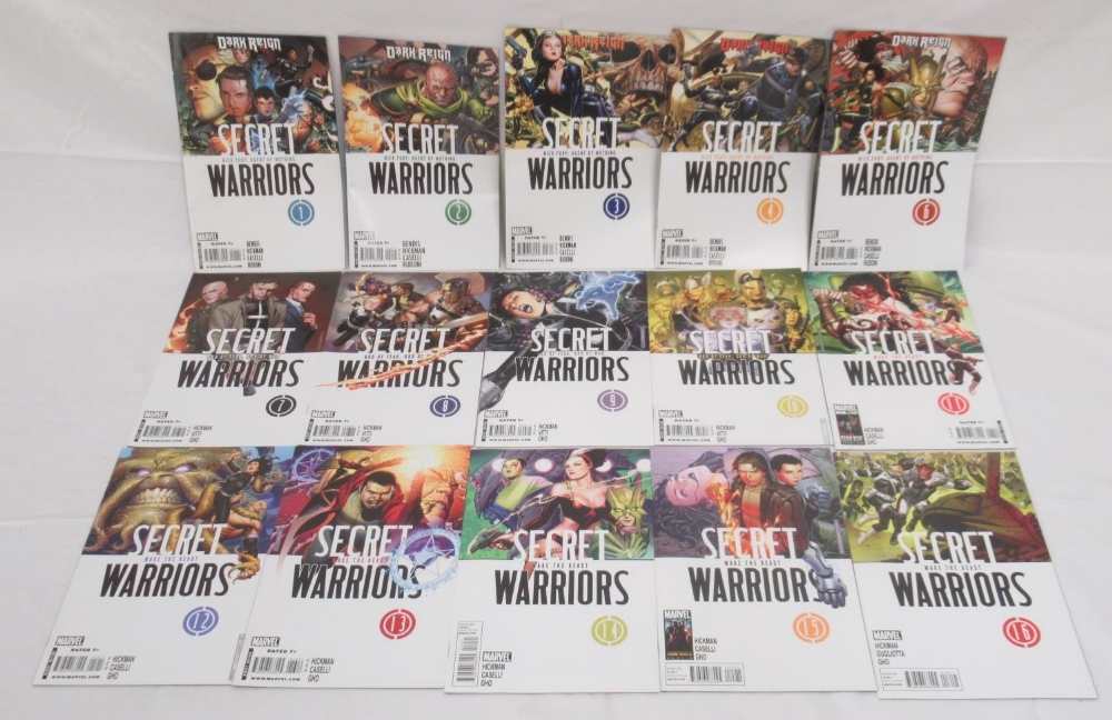 Marvel - assorted collection of Marvel comics to include: Secret Warriors (2009-2011) #1-4, 6-16 &