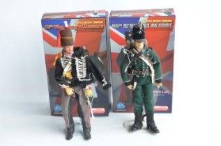 Two 1/6 scale poseable Napoleonic Series soldier figures from Modellers Loft/DiD Corp to include '