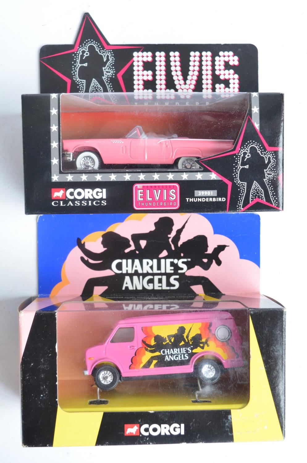 Nine boxed film, television, music and celebrity themed diecast model car sets from Corgi, most with - Image 4 of 9