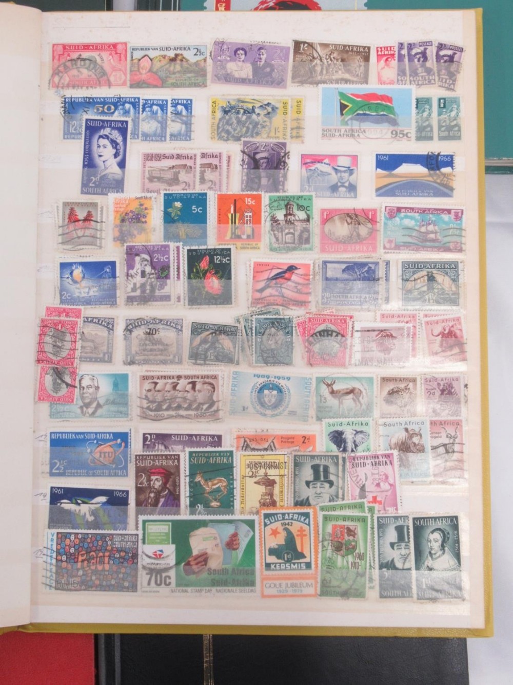 Stamp album cont. various international Aircraft stamps, stamp folder cont. stamps from Iran( - Image 7 of 21