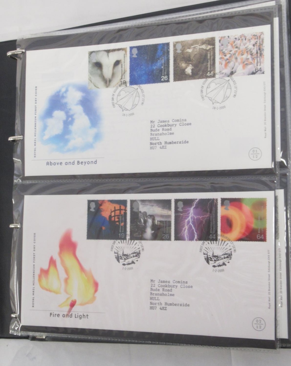 Assorted collection of FDC's and Royal Mail Mint Stamps in 9 folders - Image 7 of 7