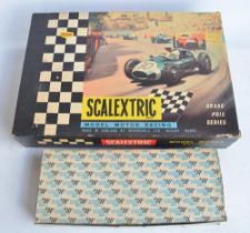 Vintage MiniModels Scalextric Grand Prix Series GP33 boxed set with 2 cars, figures, track etc (cars