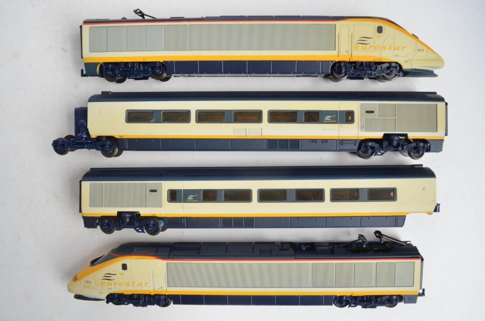 Hornby/Jouef limited edition HO gauge R543 Class 373 Eurostar train pack with power and dummy cars - Image 4 of 6