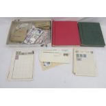 Assorted collection of GB and International stamps both loose and in 2 stamp albums