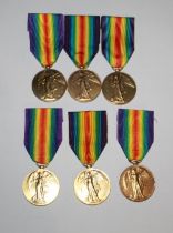 Six Victory Medals To: 67447 Sapper H O Morgan. Royal Engineers. 31239 Pte A Holland. Royal Army