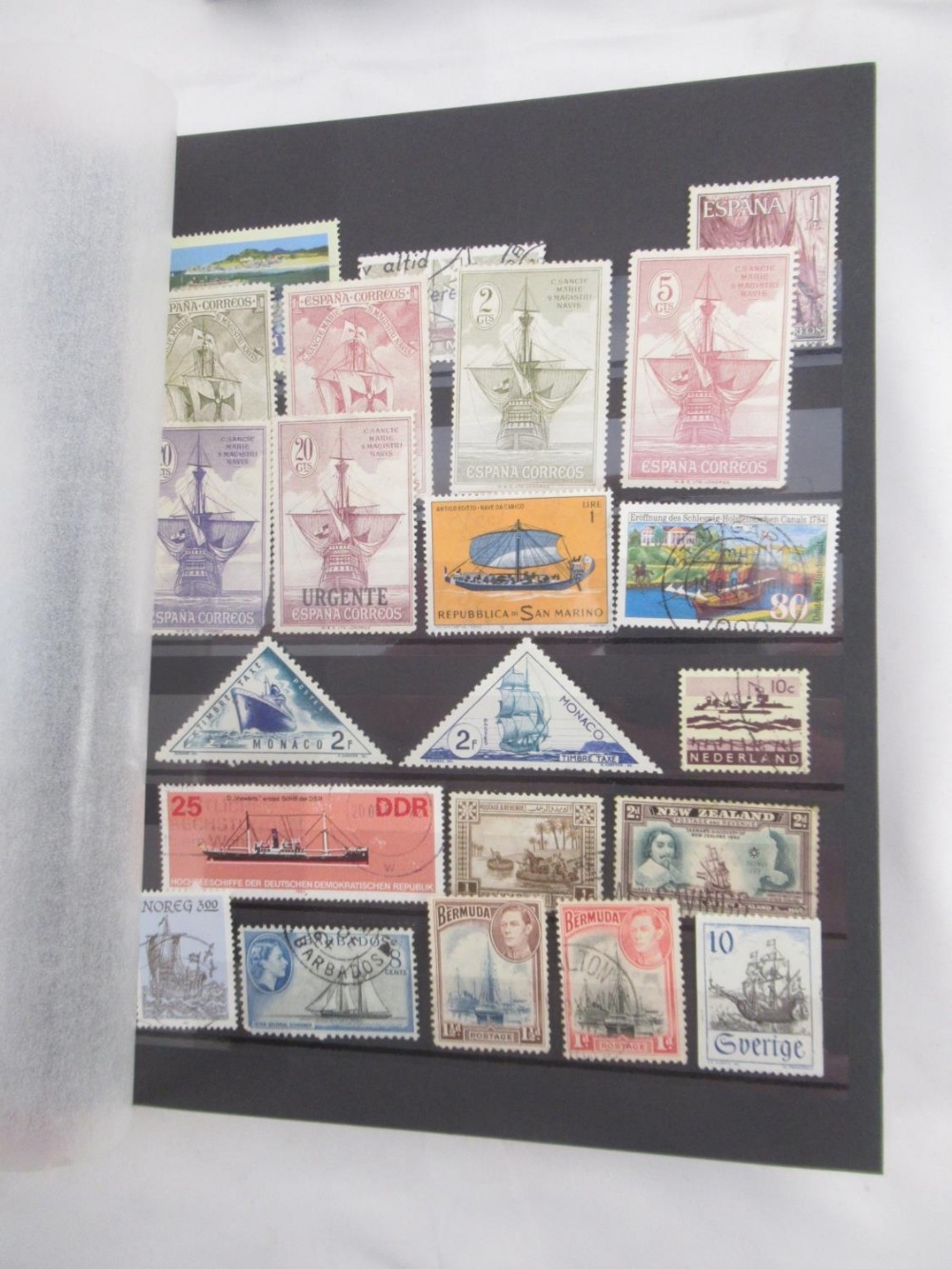 Stamp album cont. various international Aircraft stamps, stamp folder cont. stamps from Iran( - Image 21 of 21