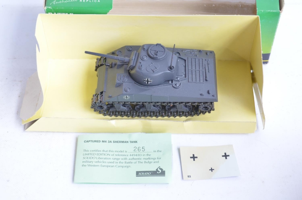 Collection of ten diecast mostly German WWII armour/tank models and 9x 'Cars Of The Commanders' - Bild 10 aus 11