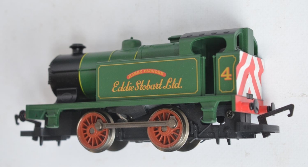 Four boxed OO gauge 0-4-0 electric steam train models from Hornby to include a Smokey Joe Class - Image 9 of 9