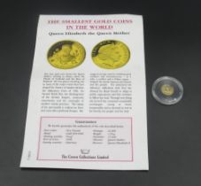 The Crown Collections Ltd Queen Elizabeth The Queen Mother £5 Bailiwick of Guernsey 1998 gold