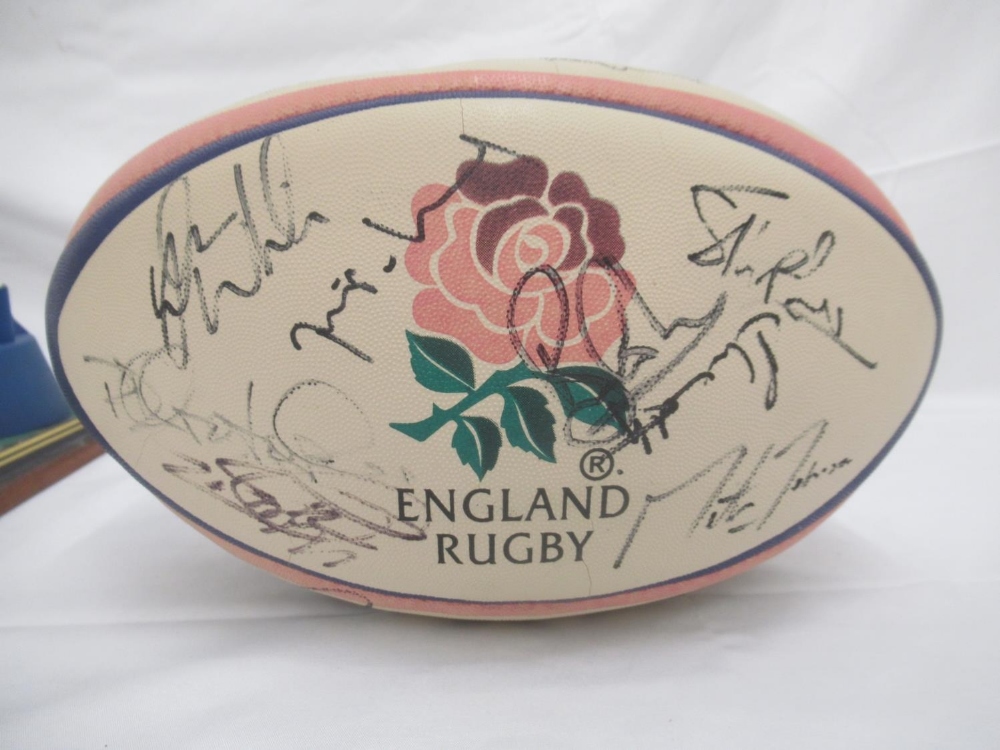 Gilbert England Rugby Official Match Ball signed by Members of the England Rugby Squad of the 2002 - Image 4 of 8