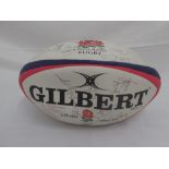 England Rugby replica ball Multi-signed by England Rugby Team players inc. Martin Johnson, Will