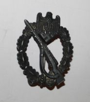 Infantry Assault Badge, very good condition with pin intact(slight curve)