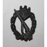 Infantry Assault Badge, very good condition with pin intact(slight curve)