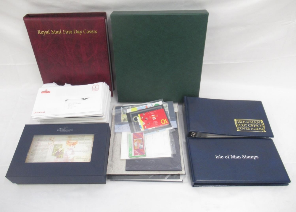 Assorted collection of FDC's, loose and in 4 folders to inc. Royal Mail Millennium Collection in