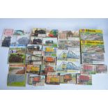 Collection of OO/HO gauge railway plastic model kits from Airfix, mostly unbuilt to include 2x 0-4-0