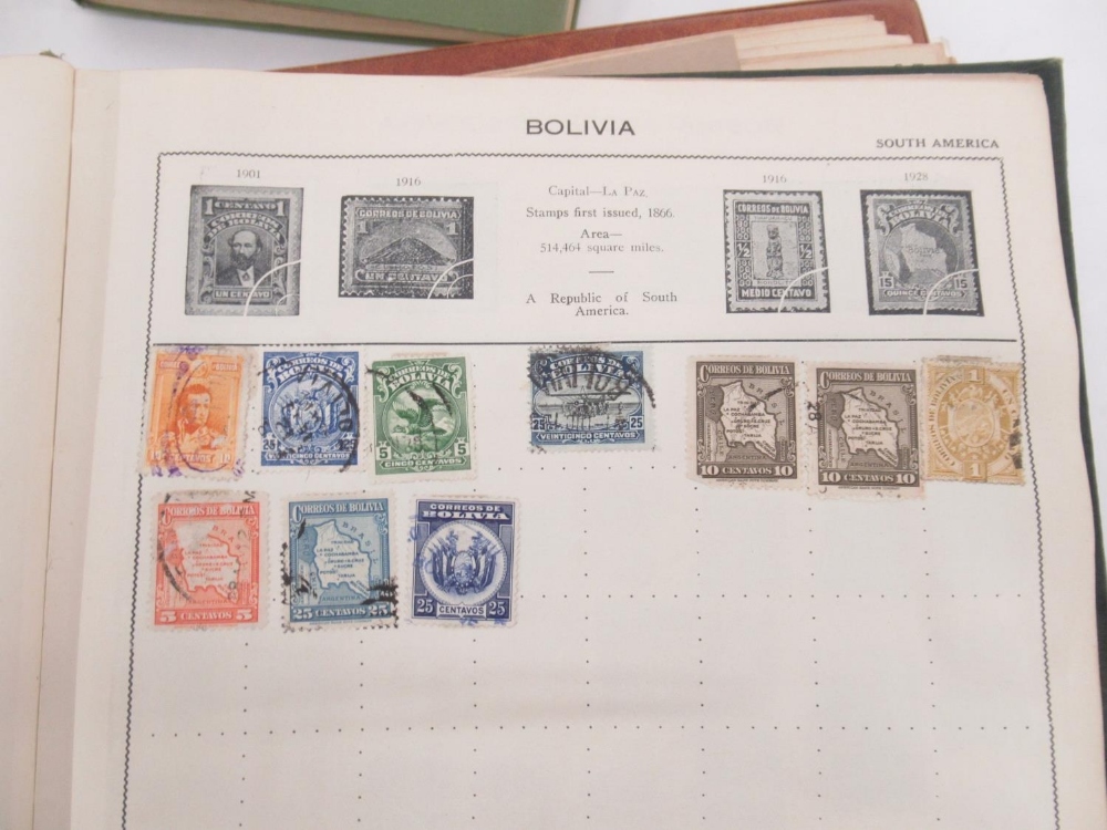 Assorted collection of British and International stamps predominantly c20th in folders/albums and - Image 12 of 13
