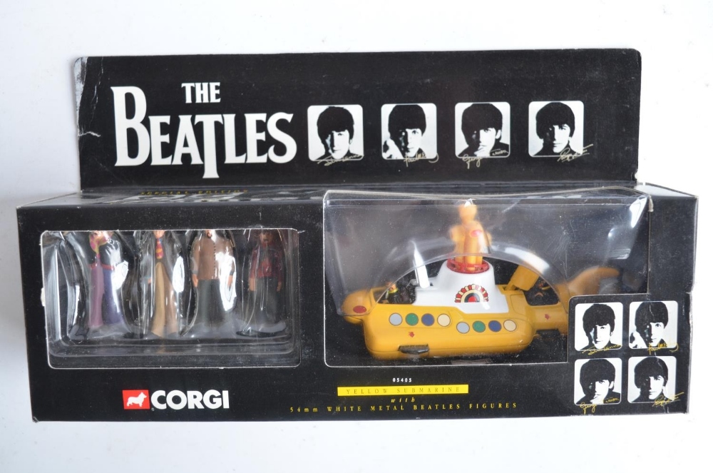 Nine boxed film, television, music and celebrity themed diecast model car sets from Corgi, most with - Image 6 of 9