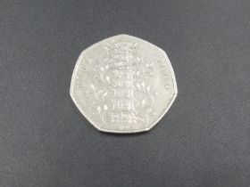 Circulated Kew Gardens 50p