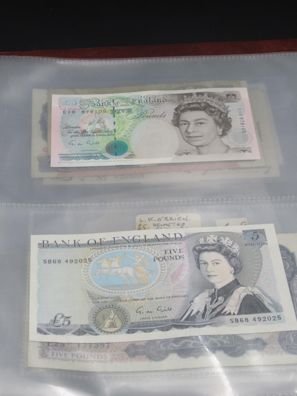 WITHDRAWN - Collection of assorted British bank notes to inc. Stockton Cleveland Bank £5 28th Oct. - Image 11 of 25