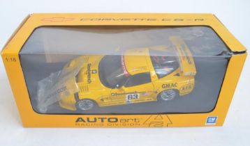Autoart Racing Division 1/18 scale highly detailed Corvette C5-R diecast model car in near mint
