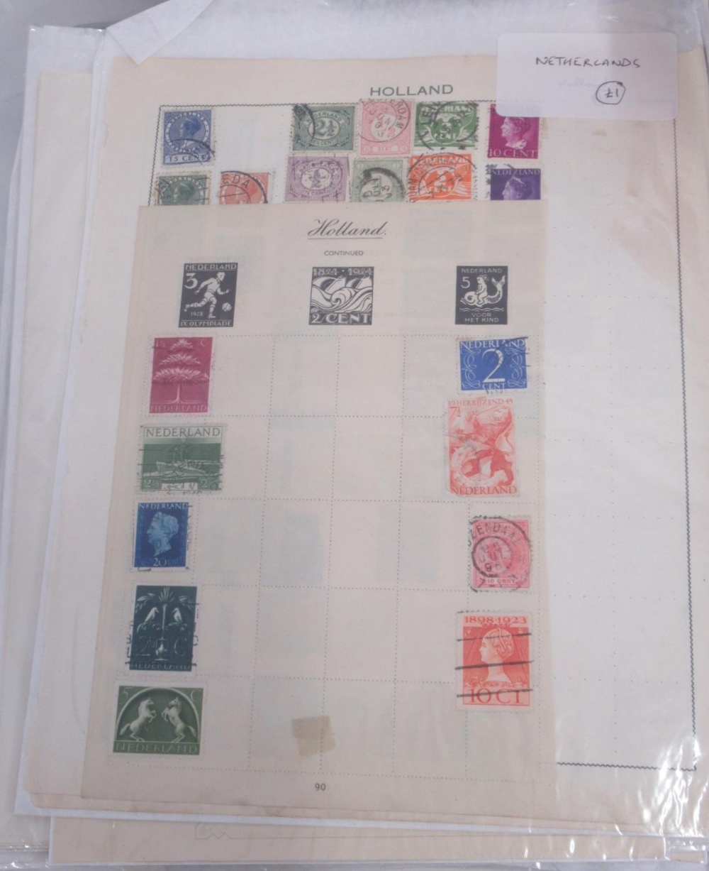 Assorted collection of stamps both loose and in stamp sheets/presentations (qty. in 1 box) - Image 8 of 14